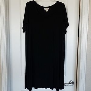 Style & Co. Soft 2x Black t-shirt dress